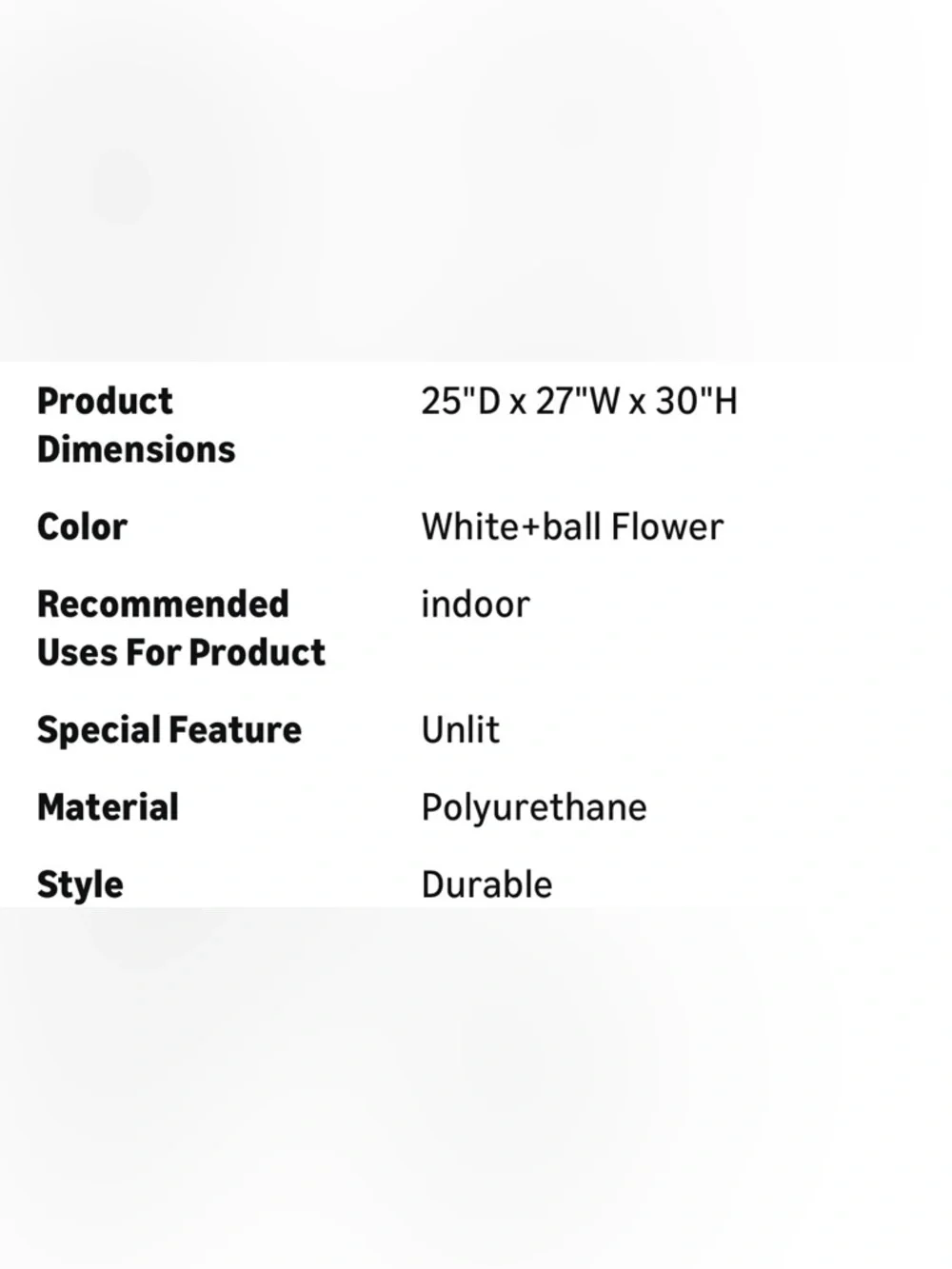 Floral Accent Tub Chair cover in White and Teal